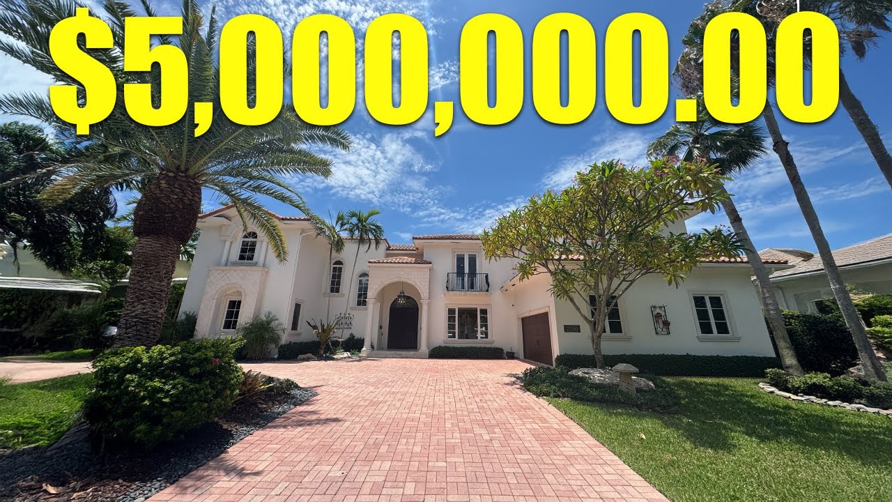 Inside a Million Dollar Fort Lauderdale Waterfront Home Tour! EP 393