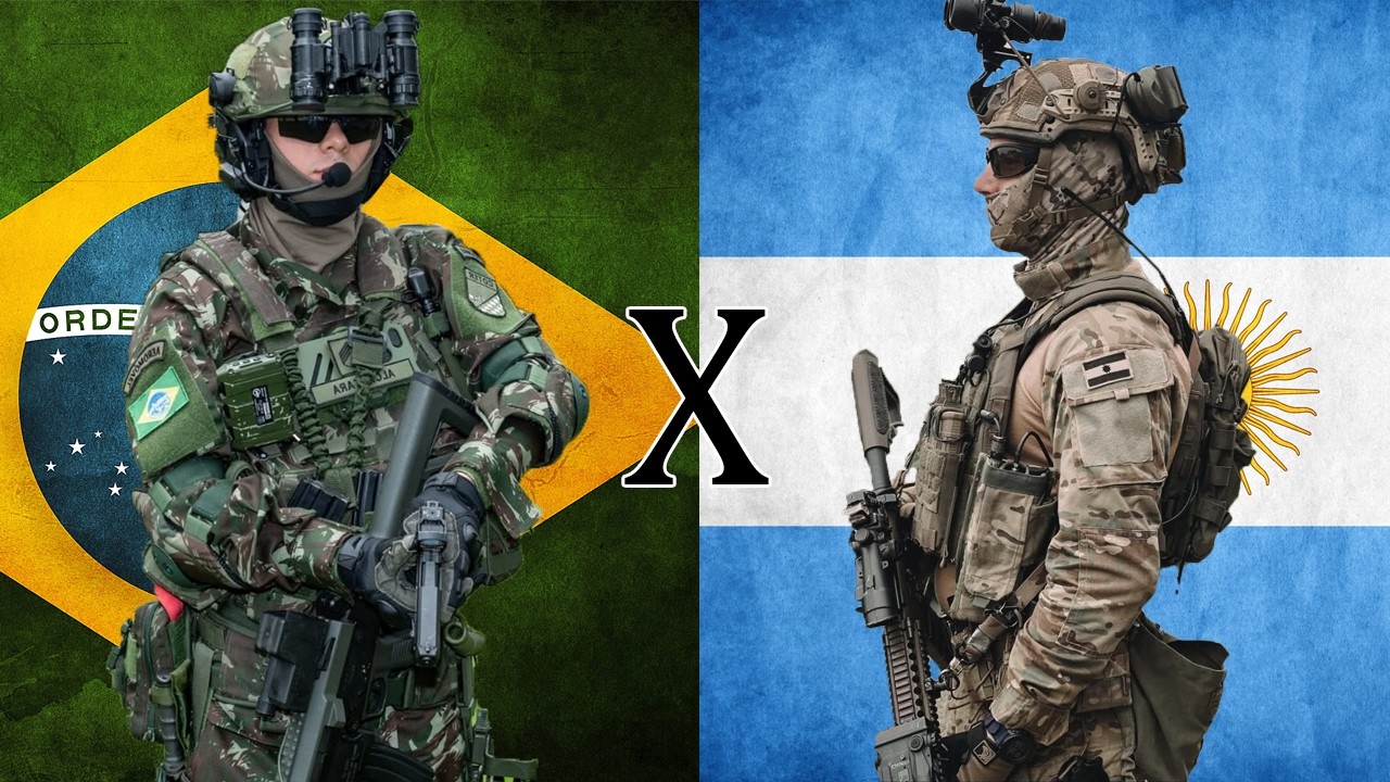 Brasil x Argentina - Comparação Militar (2026)