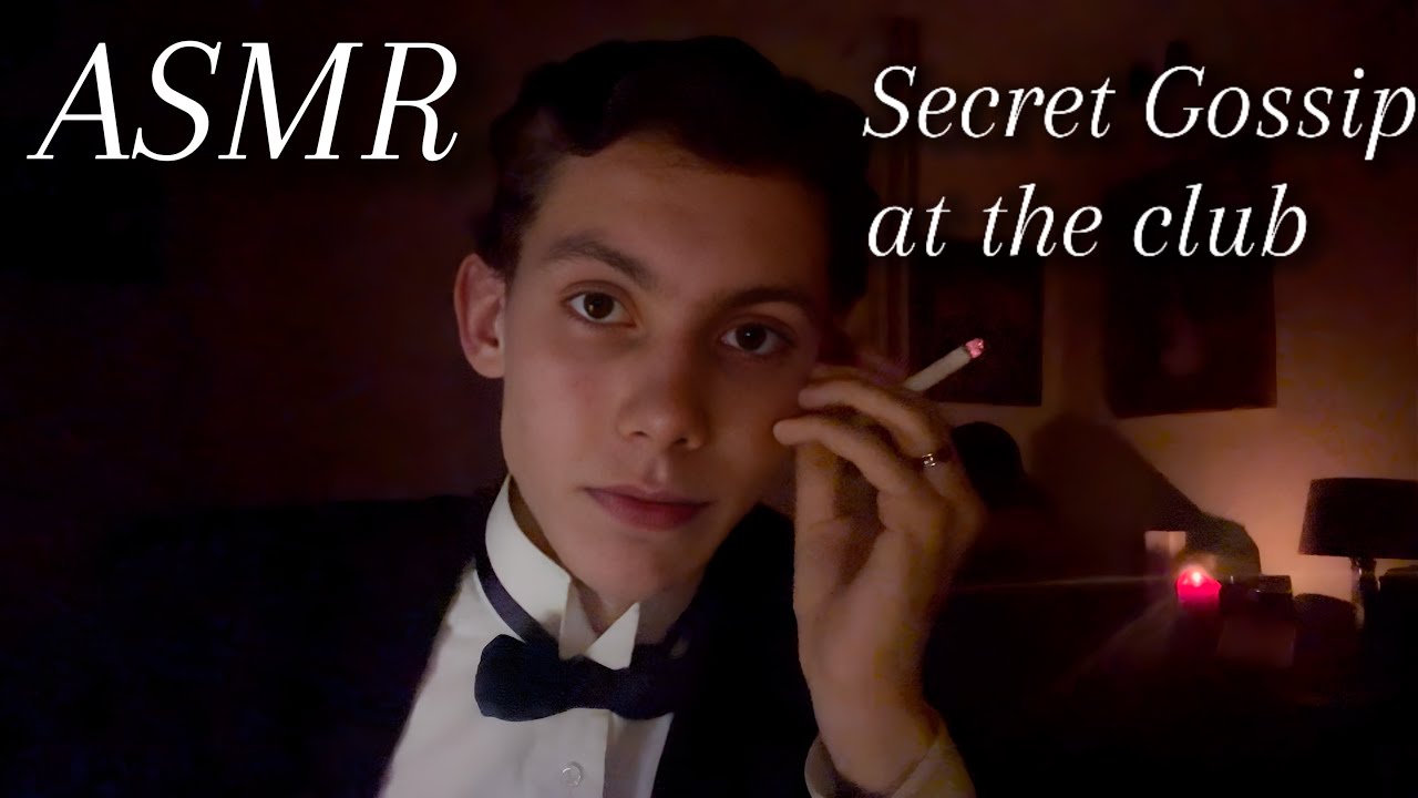 ASMR &mdash; Скрытые сплетни в клубе 1920-х годов, тихие разговоры и шепот для сна