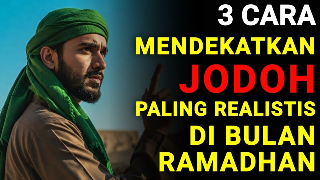 Inilah 3 Cara Paling Realistis Untuk Menarik Jodoh Di Bulan Ramadhan 