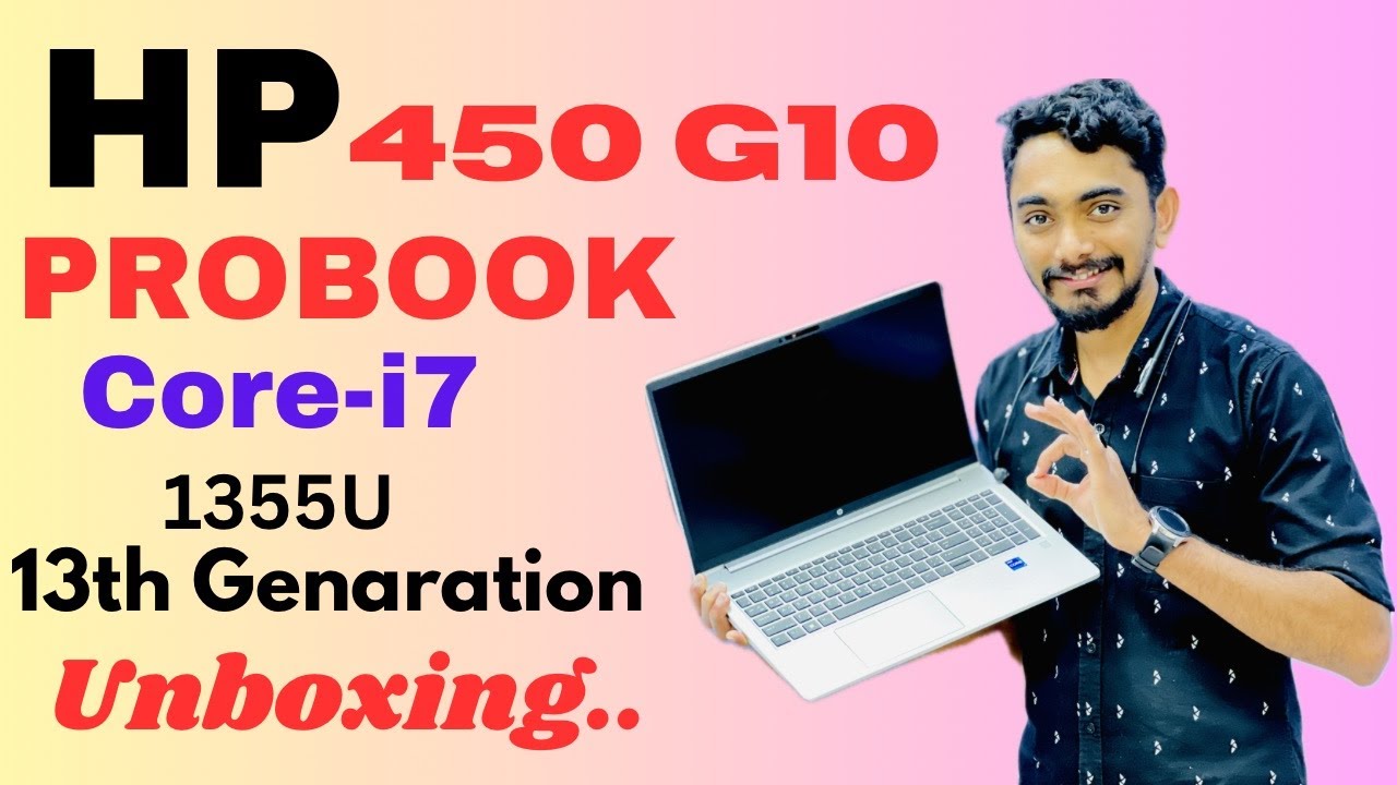 HP ProBook 450 G10 Core i7 13th Gen Laptop |15.6