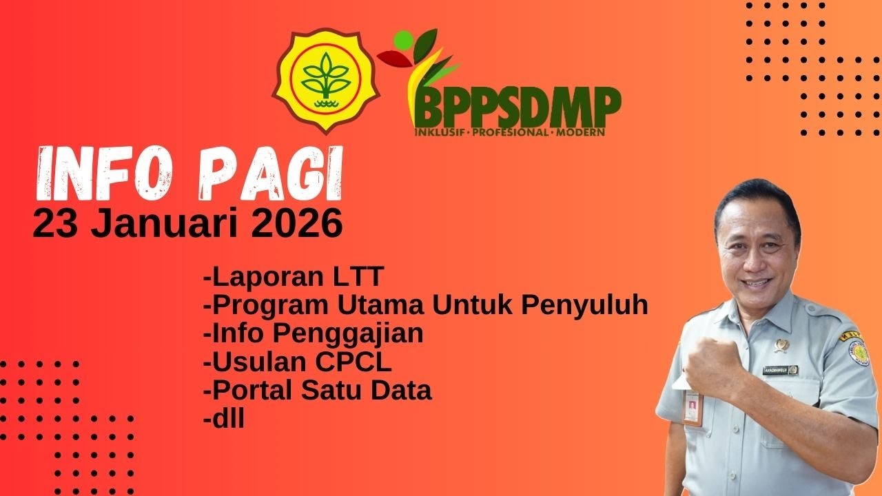 Laporan Larian LTT di E-Pusluh menjadi Indikator Kinerja Utama 