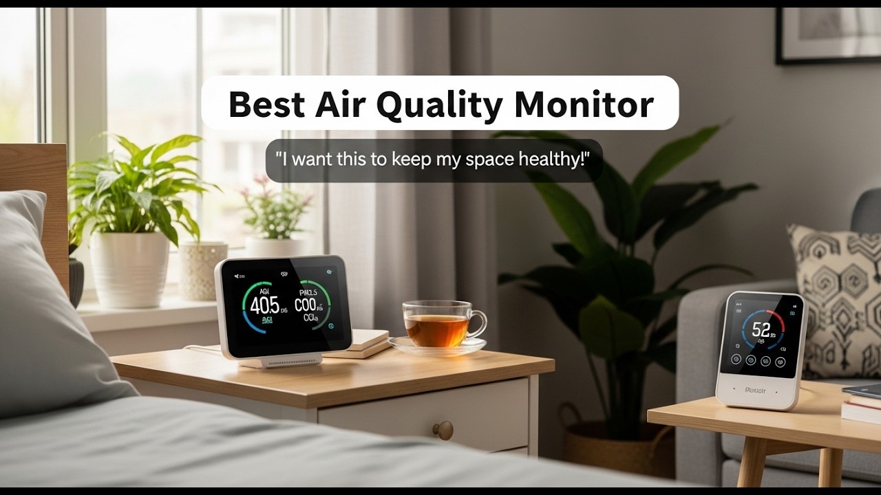 TOP 5 Best Air Quality Monitor 2026 | This Air Quality Monitor Changed My Health Forever