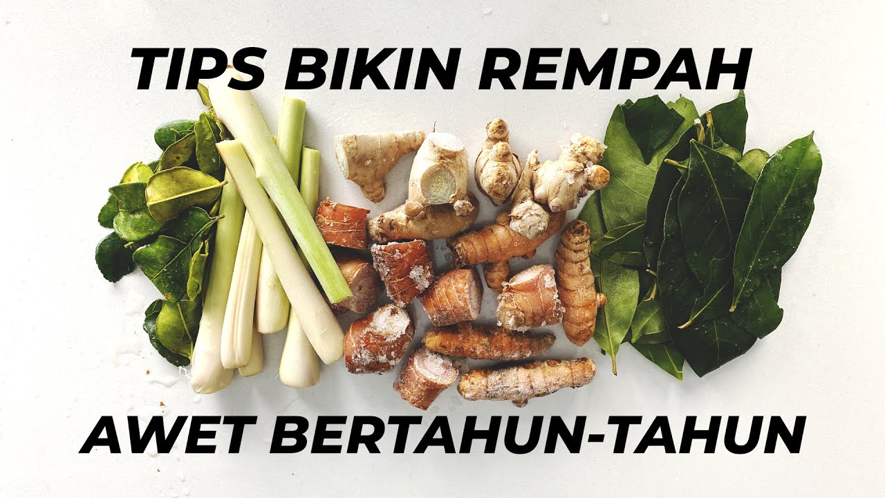 CARA MENYIMPAN REMPAH-REMPAH BIAR AWET LAMA BANGET! KOK BISA?!