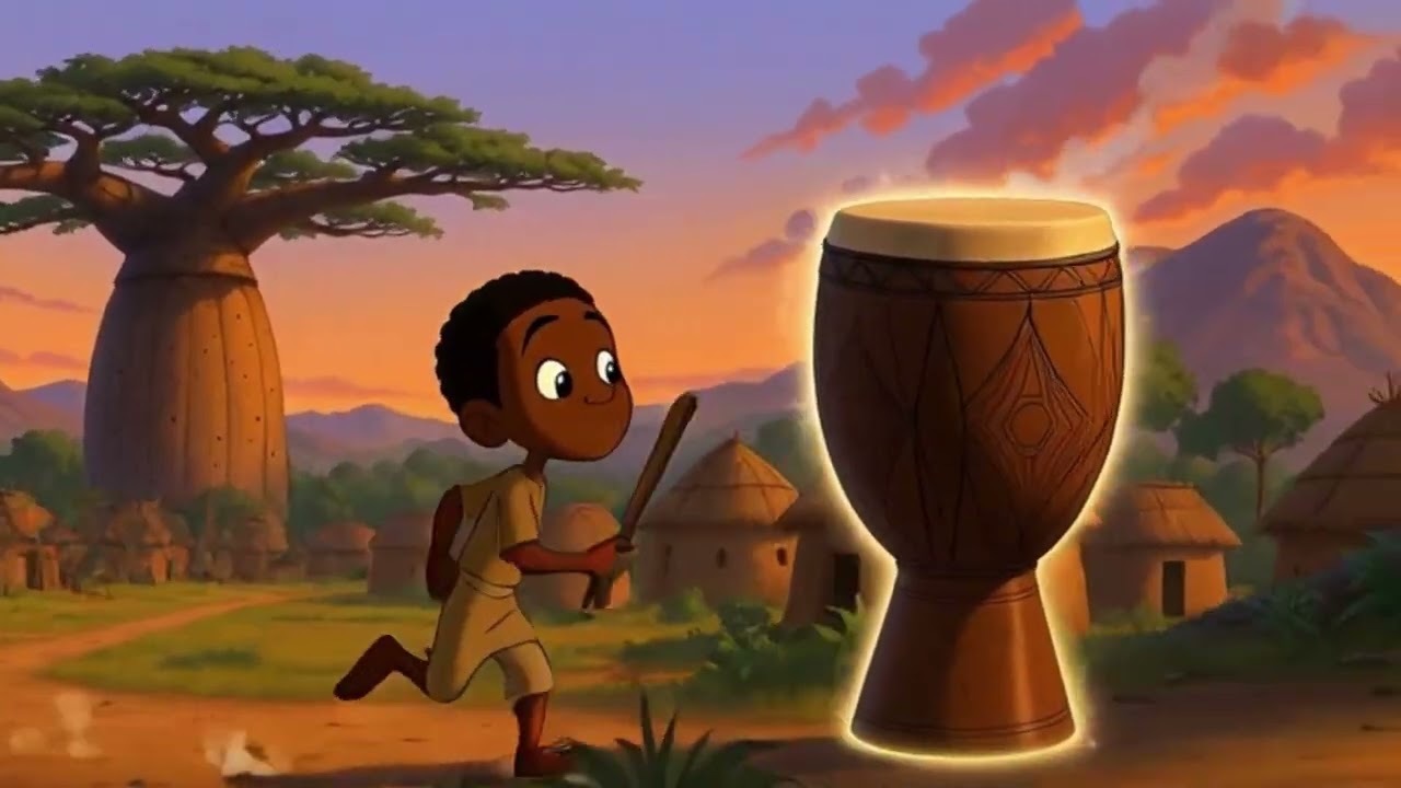 The Drum That Refused to Be Silent | An African Folktale 🌍🥁