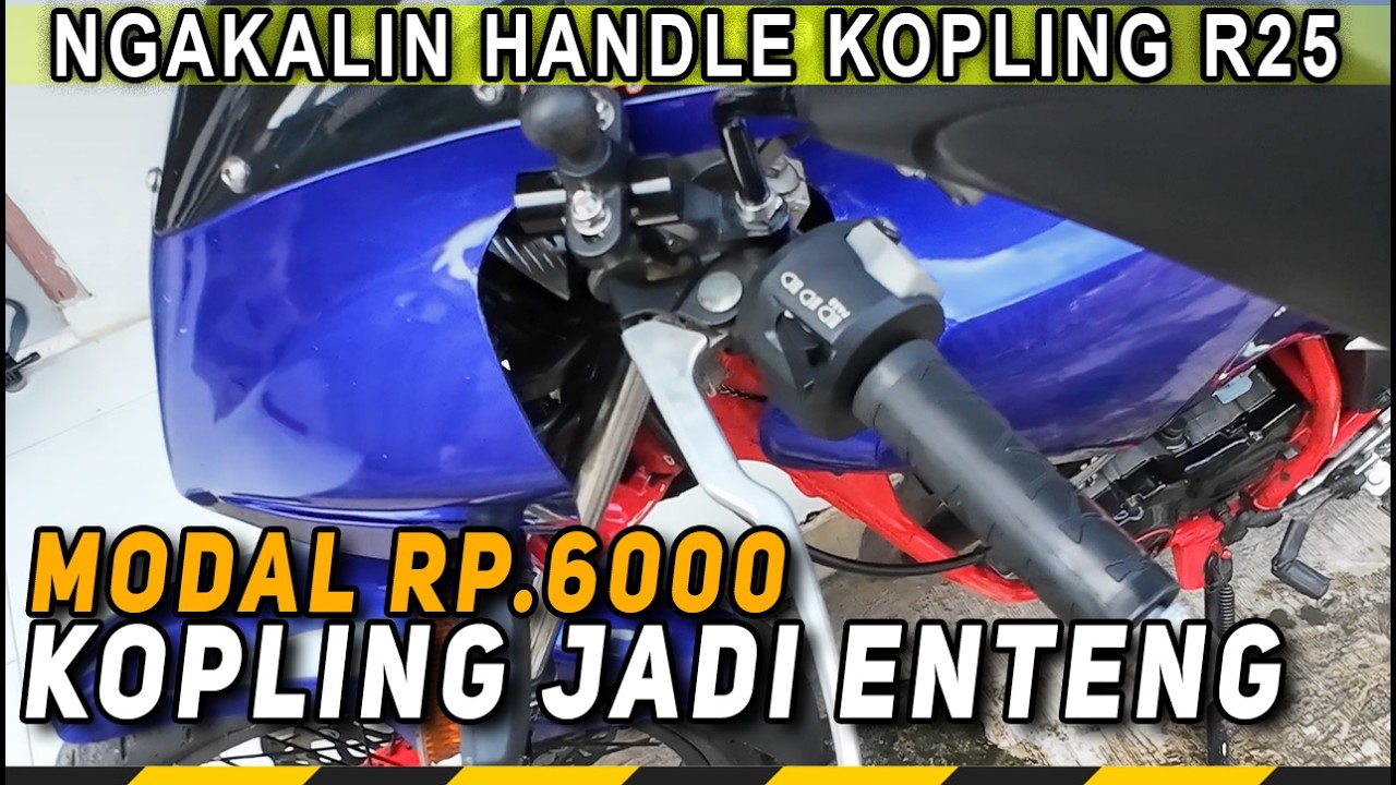 Tarik Kopling Jadi Empuk Banget | Yamaha Rx Z #bangren #kopling #r25