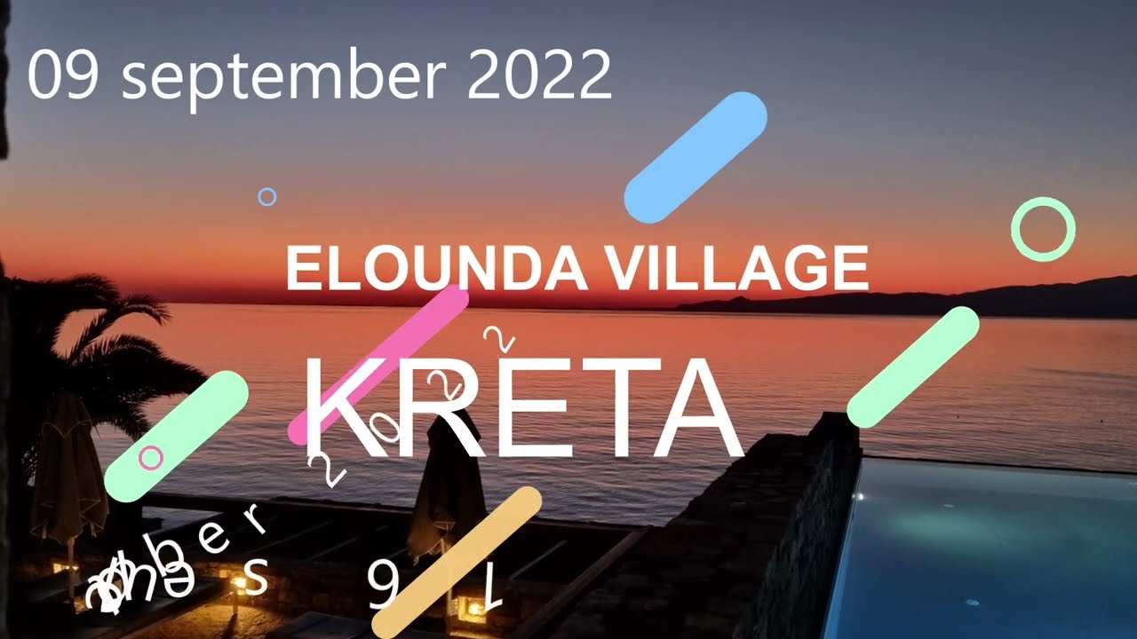 2022 elounda Village Kreta