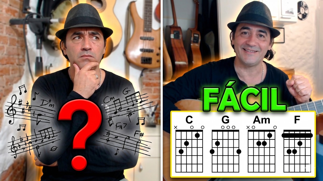 🤯 ¿CÓMO SABER la Tonalidad de una Canción? El TRUCO con Progresiones de Acordes (FÁCIL)