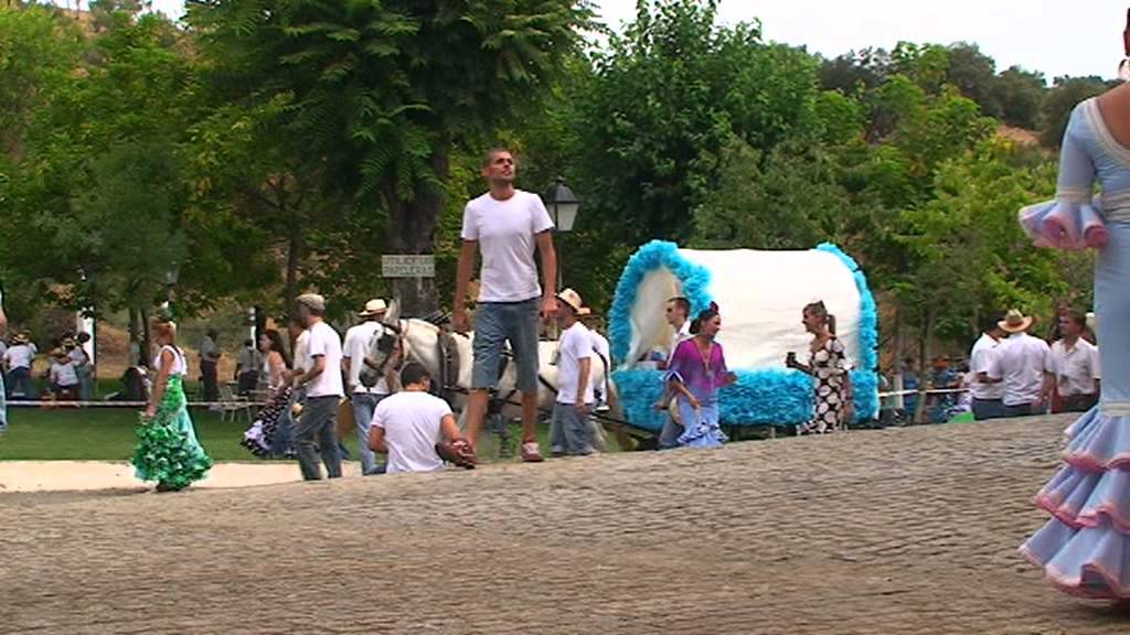 Romeria Nuestra Sra del Monte,Cazalla de la Sierra 2010 parte 1.