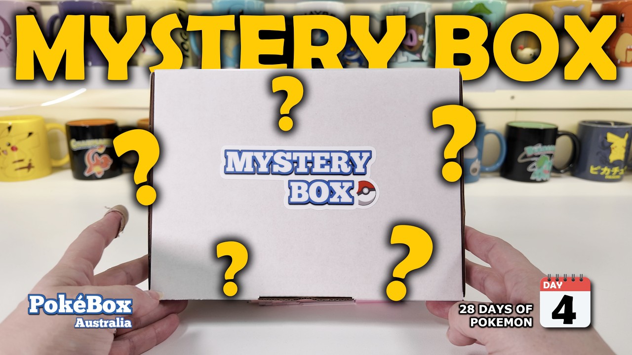 Day 4 – 28 Days of Pokemon | February Mystery Box Opening!