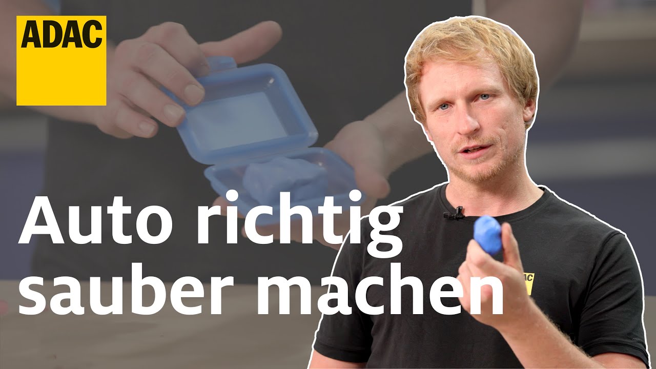 Tiefenreinigung mit Lackknete: Auto-Pflege wie ein Profi | Einfach. Selber. Machen. | ADAC
