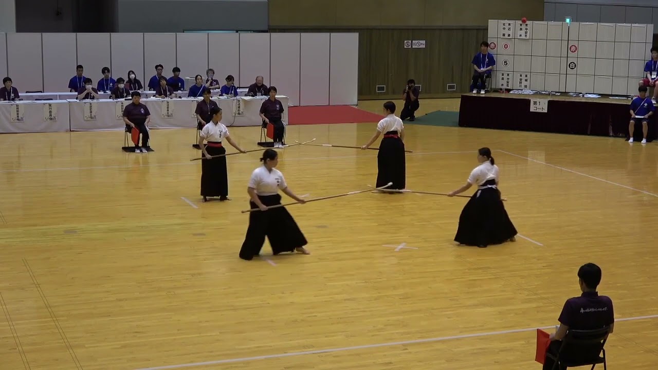 2023年IH なぎなた演技決勝 決勝 泉水ほのか・平安名はな首里・沖縄 x 栄野川美羽・城間こころ 首里・沖縄
