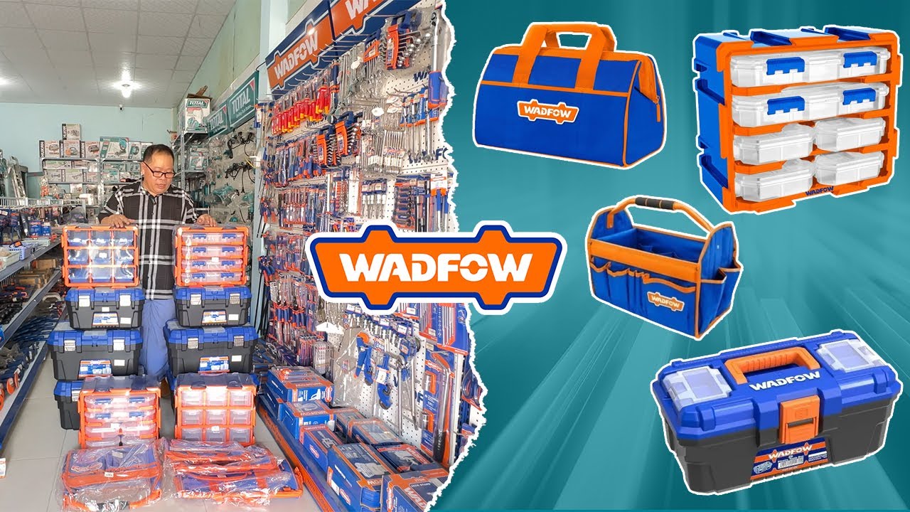 Thùng & Giỏ Đựng Đồ Nghề WADFOW – Giải Pháp Sắp Xếp Gọn Gàng Cho Thợ