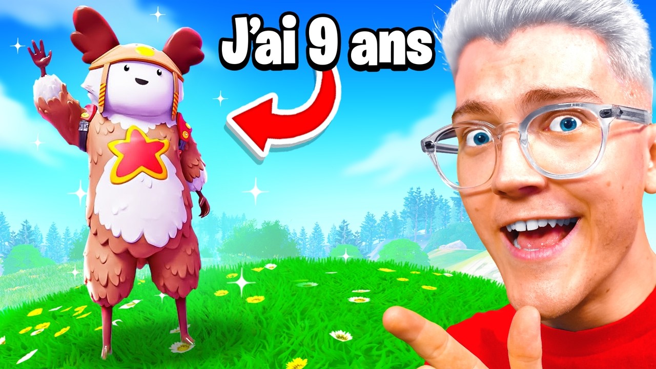 J'ai RENCONTRÉ le plus mignon ENFANT de 9 ANS sur FORTNITE !