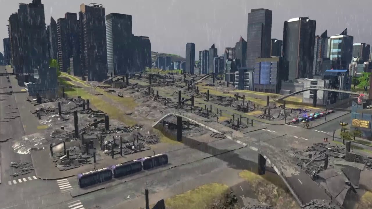 Cities Skyline Natural disasters PS4