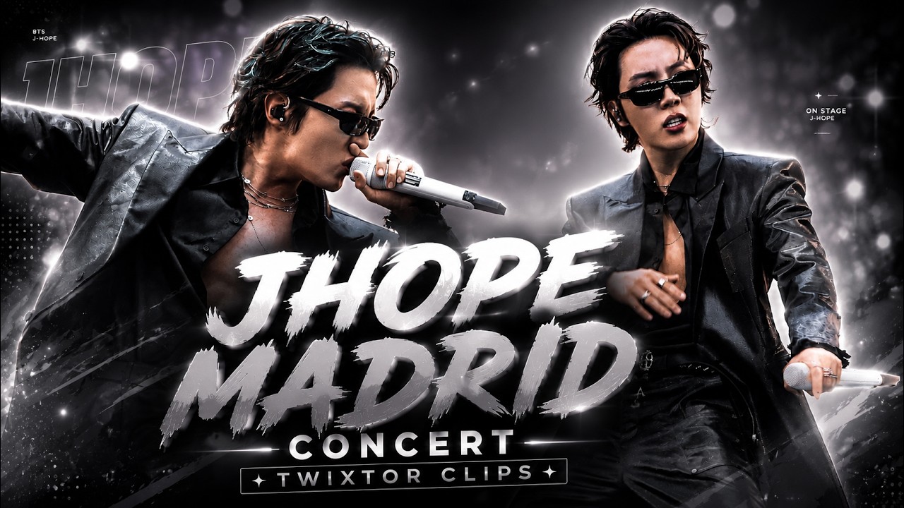 JHOPE - MADRID ARIRANG CONCERT twixtor clips