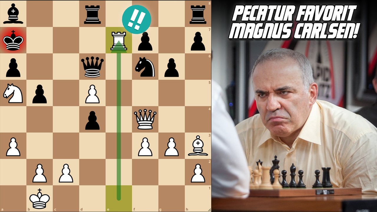 GARRY KASPAROV MENGORBANKAN SEMUANYA!! INI ALASAN MAGNUS MENGIDOLAKANNYA!!