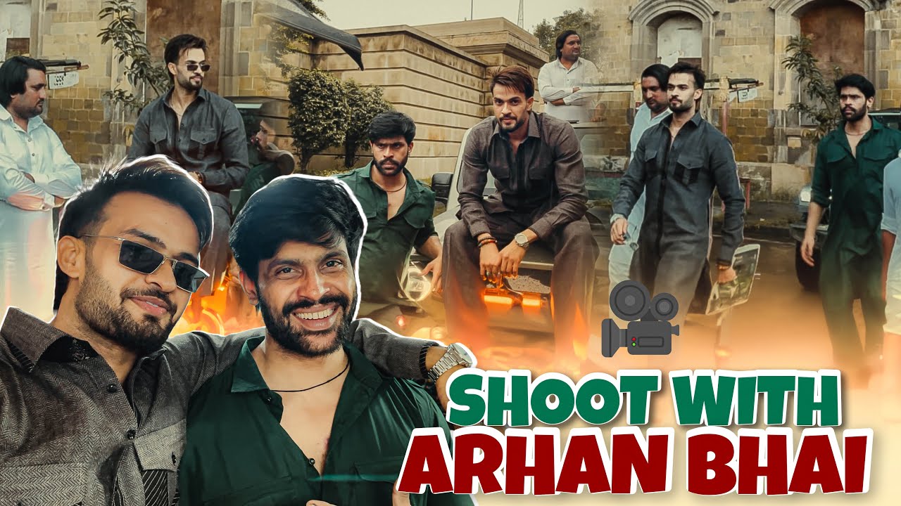 SHOOT WITH ARHAAN BHAI | SHADAN FAROOQUI VLOG