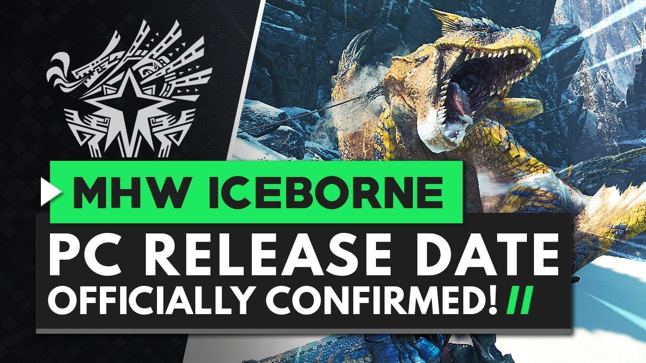 Monster Hunter World Iceborne | PC RELEASE DATE ANNOUNCED!