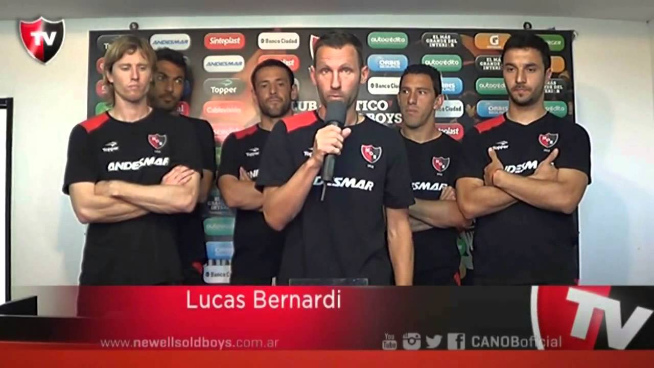 Conferencia de prensa de Lucas Bernardi