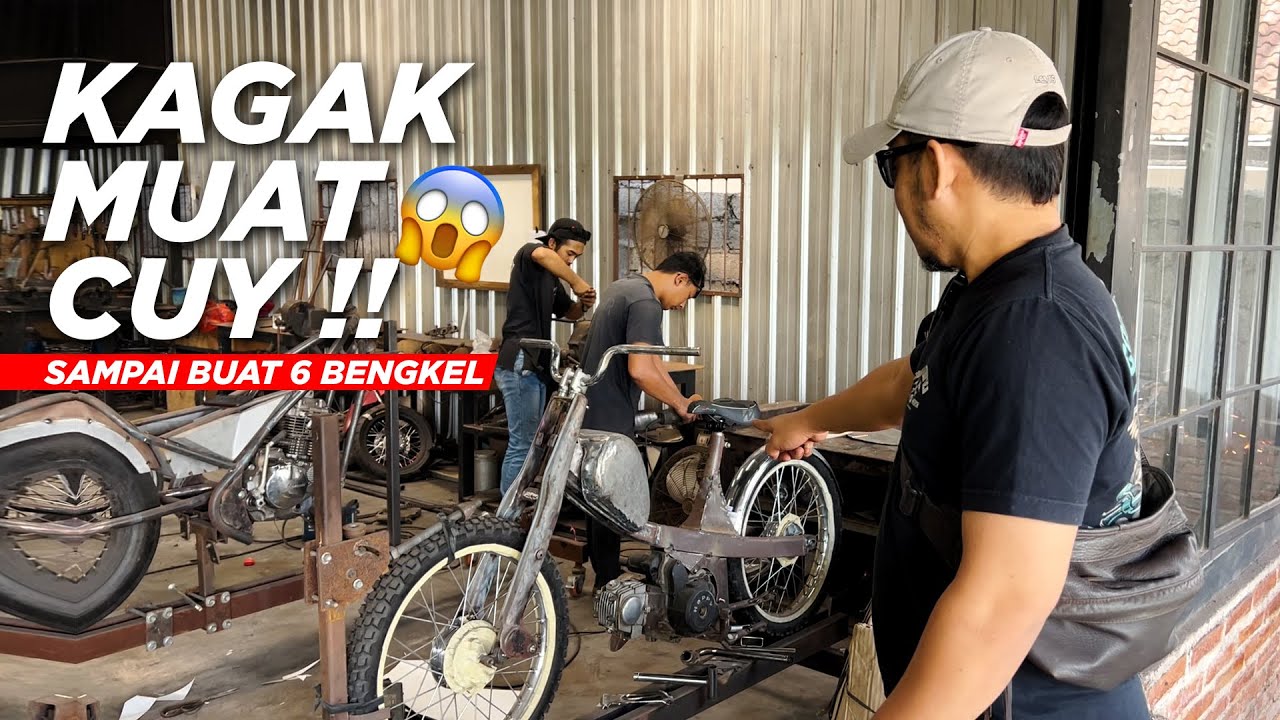 BENGKEL ENGGAL MODIFIED ADA 6 CUY ‼