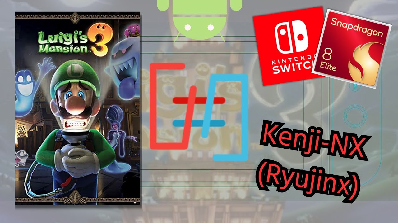 [Kenji-NX v2.0.4/ Ryujinx] Luigi's Mansion 3 - Snapdragon 8 Elite