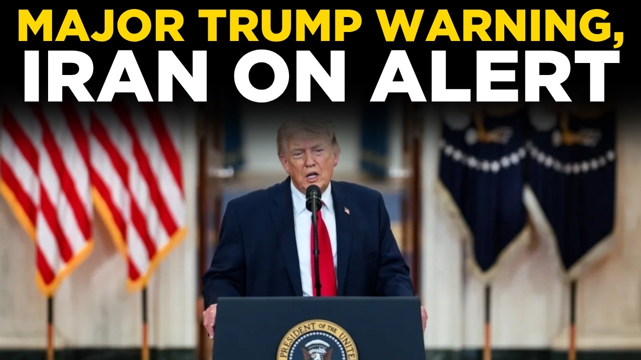 Trump LIVE: &ldquo;Last Night for Iran&rdquo; Shocking Announcement | Major Iran Warning | US News LIVE