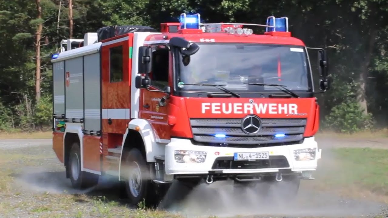 Vorf&uuml;hrung des neuen LF 20 Kats des Land Niedersachsen der Freiwilligen Feuerwehr Huntlosen