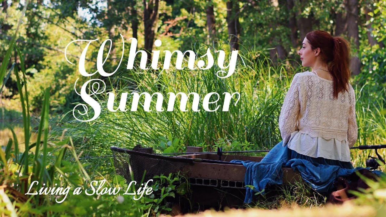 A simple Summer day in the countryside | Idyllic fishing lake, country walk, Whimsy life