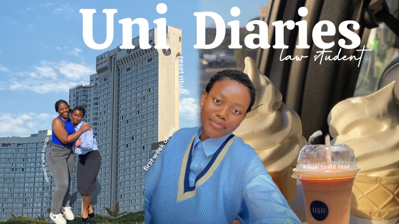 uni diaries 01 | life of a law student : first week of uni, reset ritual, library study session