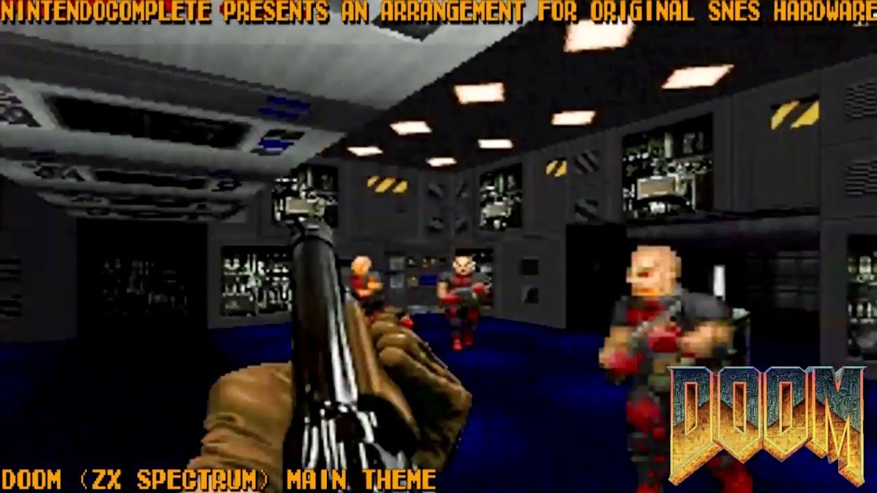 ♫DOOM Main Theme, ZX Spectrum Version (SNES Arrangement) - NintendoComplete