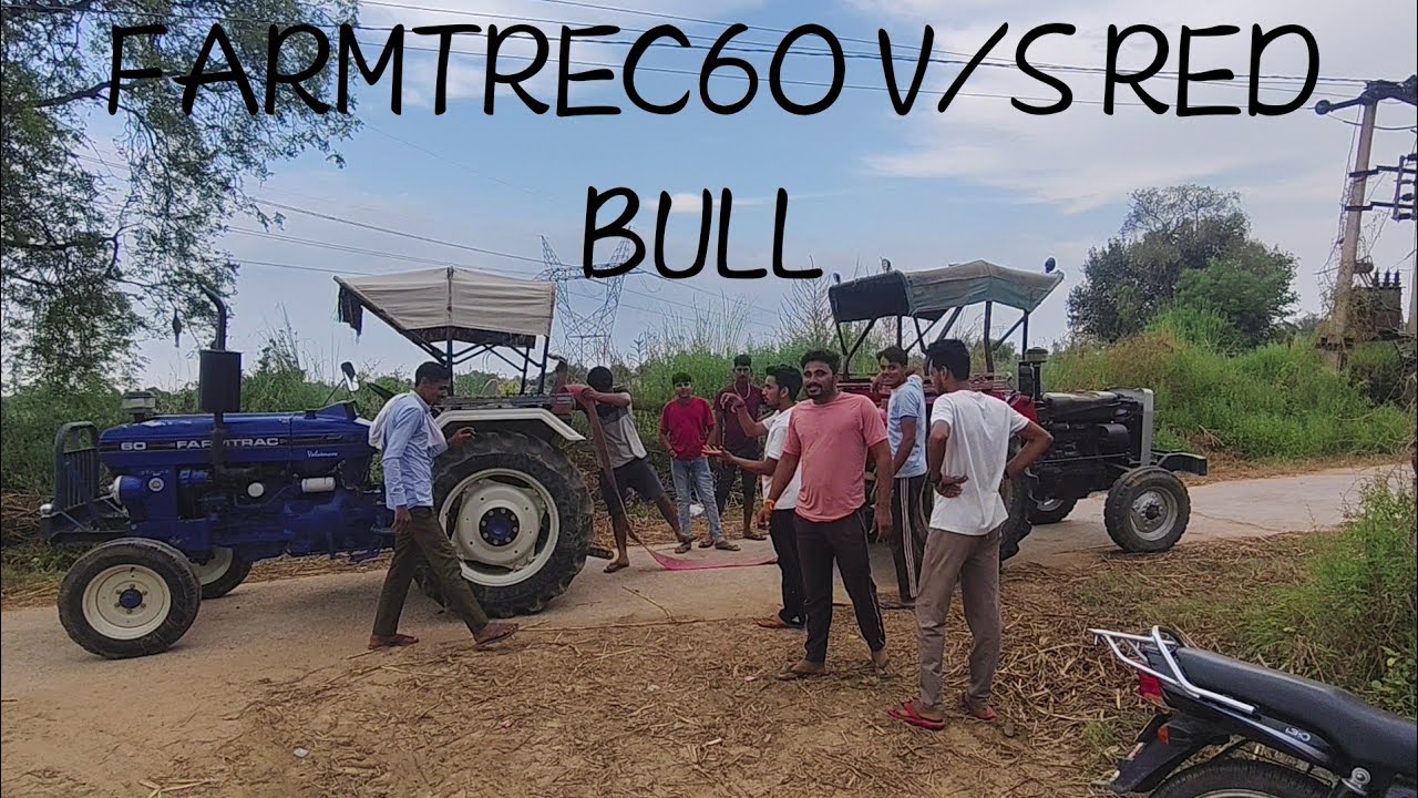 आज फिर हुआ रेड बुल V/S फार्मट्रैक60 के बीच हुआ माह मुकाबला रेड बुल ले गया फार्मट्रैक60 को 🚀🚀🔥🔥🚜🚜🚜🚀🔥🔥