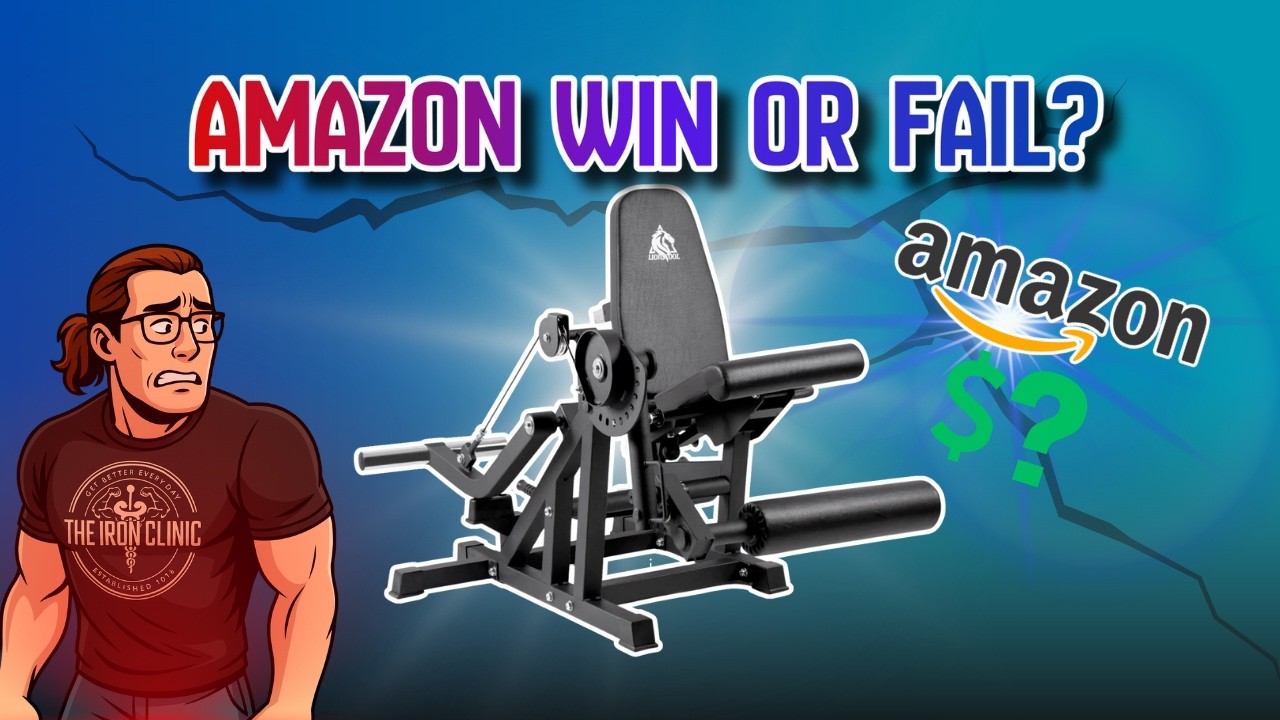 Стоит ли использовать тренажёр Amazon Leg Trainer? (Обзор за 90 дней) | Lionscool Leg Extension /...