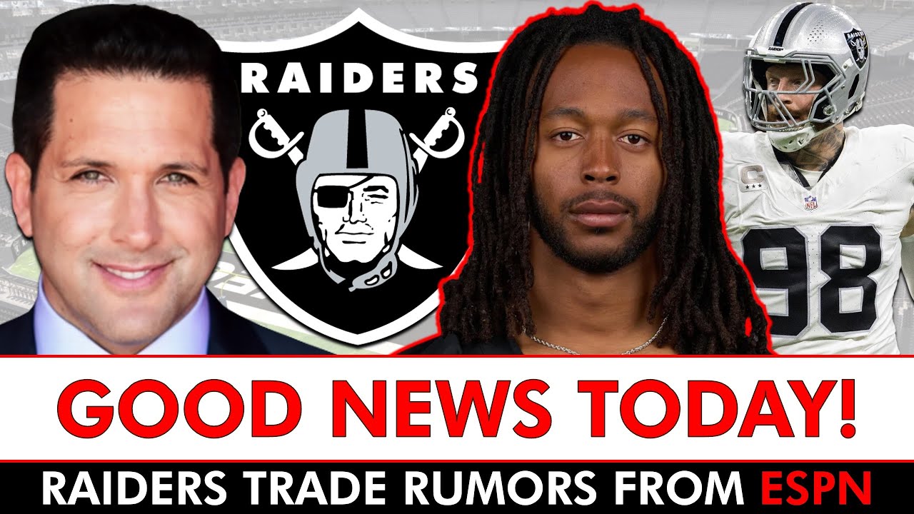 GOOD News To Start Your Sunday + Raiders Trade Rumors From Adam Schefter