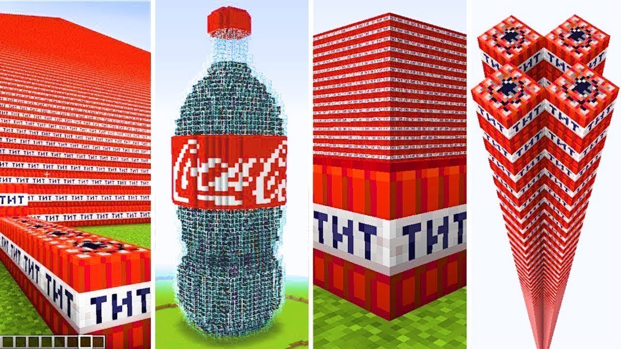 every minecraft tnt experiment in one video
