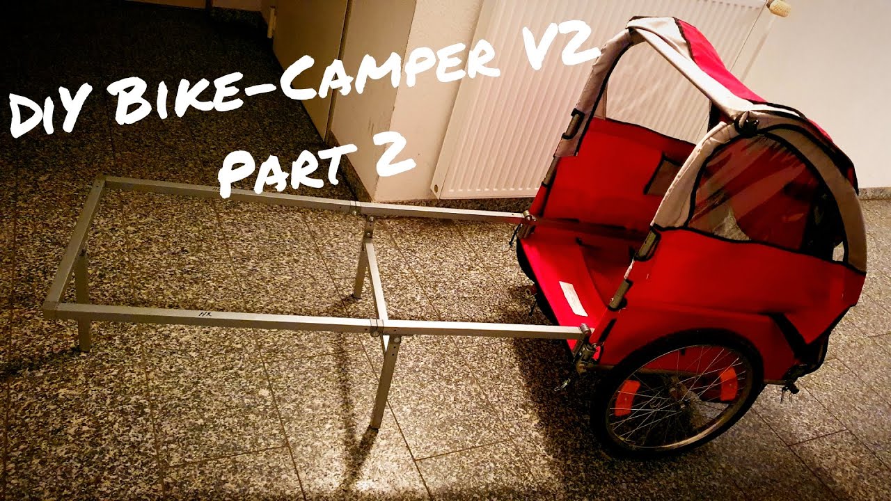 Build the new Camper 🚲#Bicycle-Camper V2 #Part 2