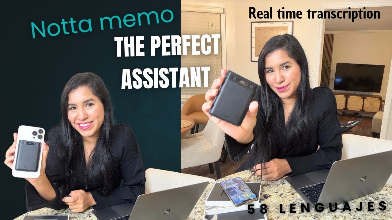 Notta Memo s&uacute;per sturdy the best assistant transcripts and translation in real time 