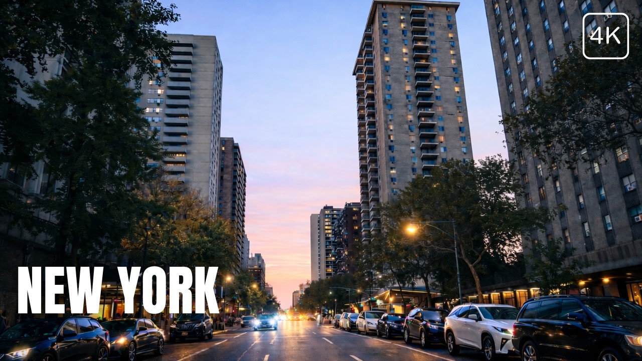 NYC Walking Tour in 4K | Calm and Enticing Walk at Upper West Side