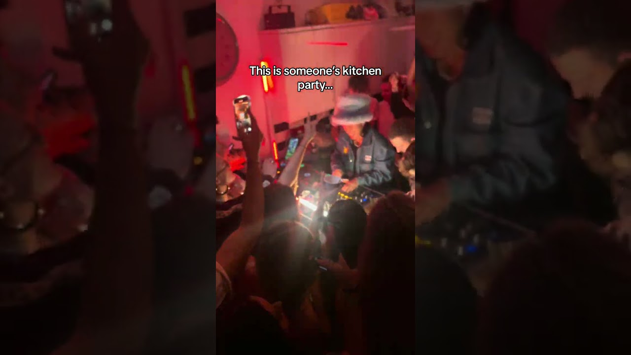 Crazy house party setup for Jax Jones