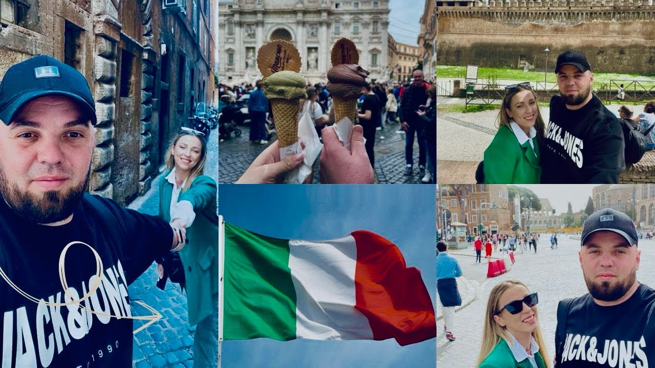 La pas prin Roma ( în prima zi) !!!  Transport+ cazare și locuri de vizitat. 🇮🇹