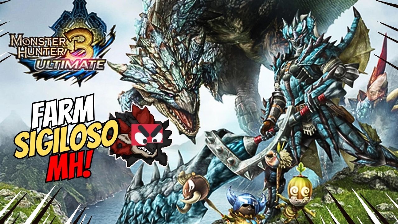 👺Monster Hunter 3 Ultimate👺Wii U & 3ds.