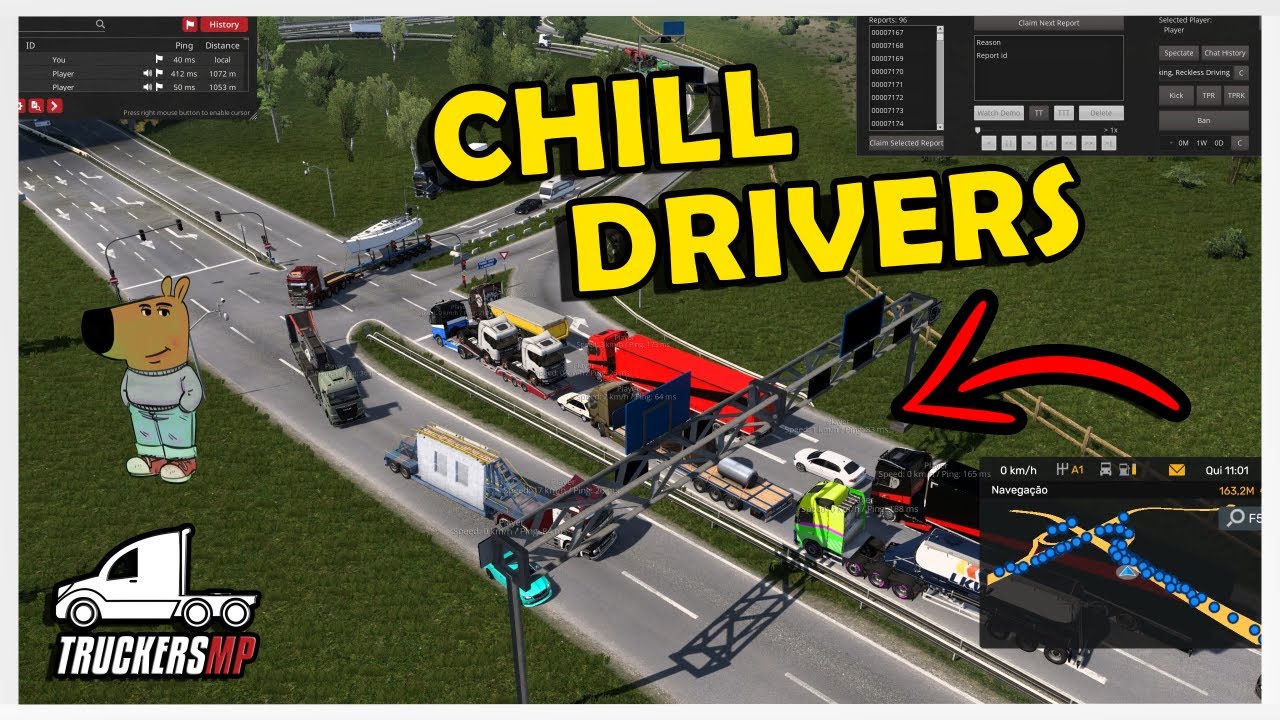POV - Overview of Calais Highway | TruckersMP