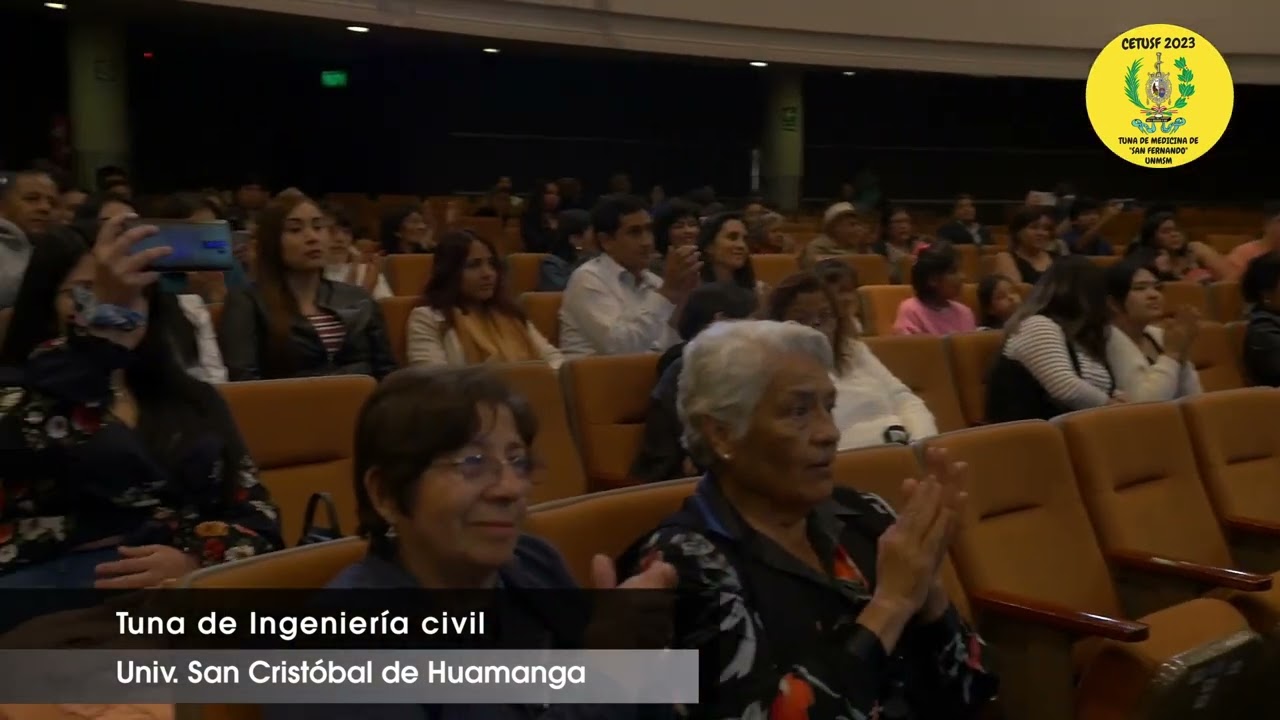 IV CETUSF 2023 - Tuna de Ingeniería Civil de la Universidad Nacional San Cristobal de Huamanga