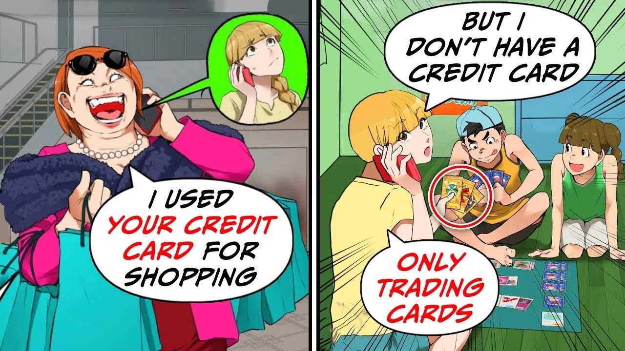 My sister-in-law thought she was using my credit card but...