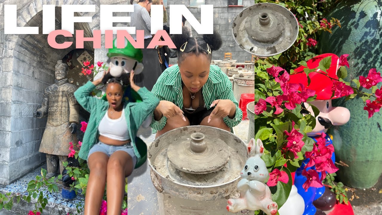 Solo living diaries in China 🇨🇳 |                 Ceramic workshop, sand art, Chinese cuisine etc