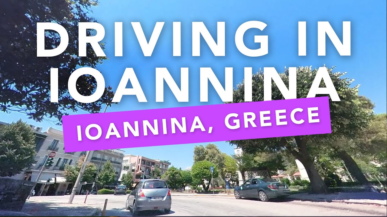 Driving in Ioannina, Greece