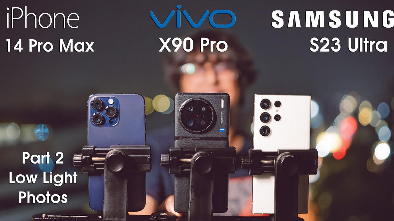 Low Light Battle | Vivo X90 Pro vs Samsung S23 Ultra vs iPhone 14 Pro MAX | Part 2