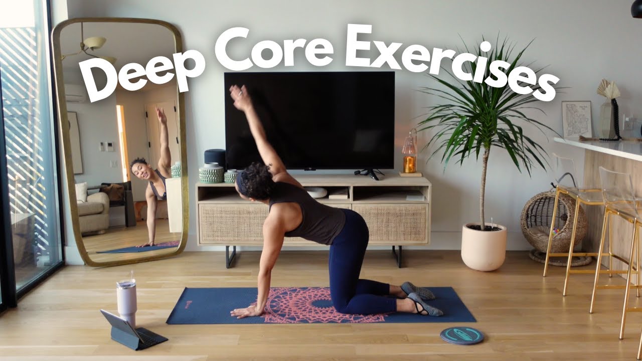 20 Min Deep Core Pilates Routine to Tone Your Abs, Strengthen your Core and Slim your Waist.