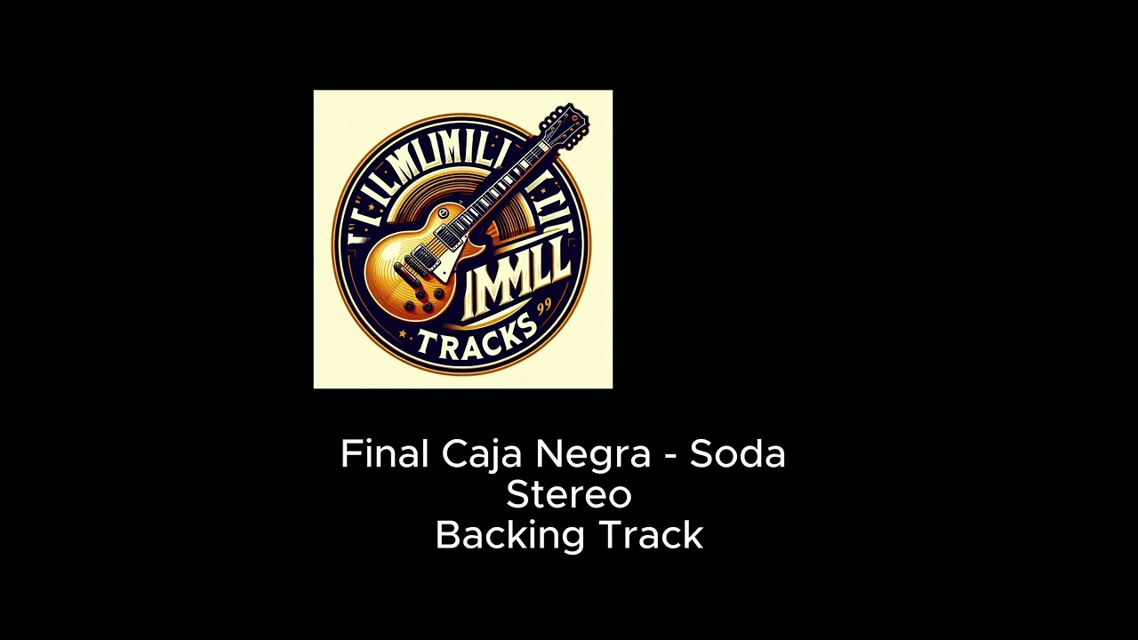 Final Caja Negra - Soda Stereo (Gira Me Veras Volver 2007) - Backing Track (Sin Guitarra, Con Voz)