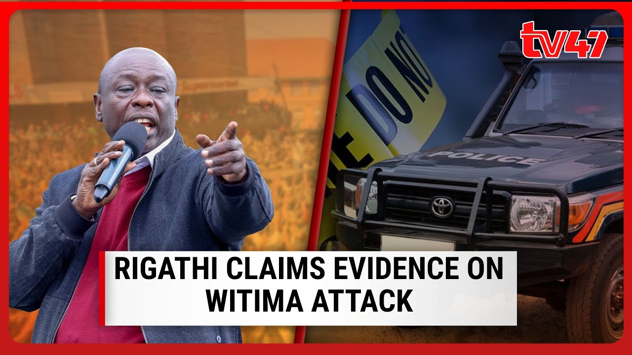 Gachagua blames President Ruto, CS Murkomen over Witima church attack